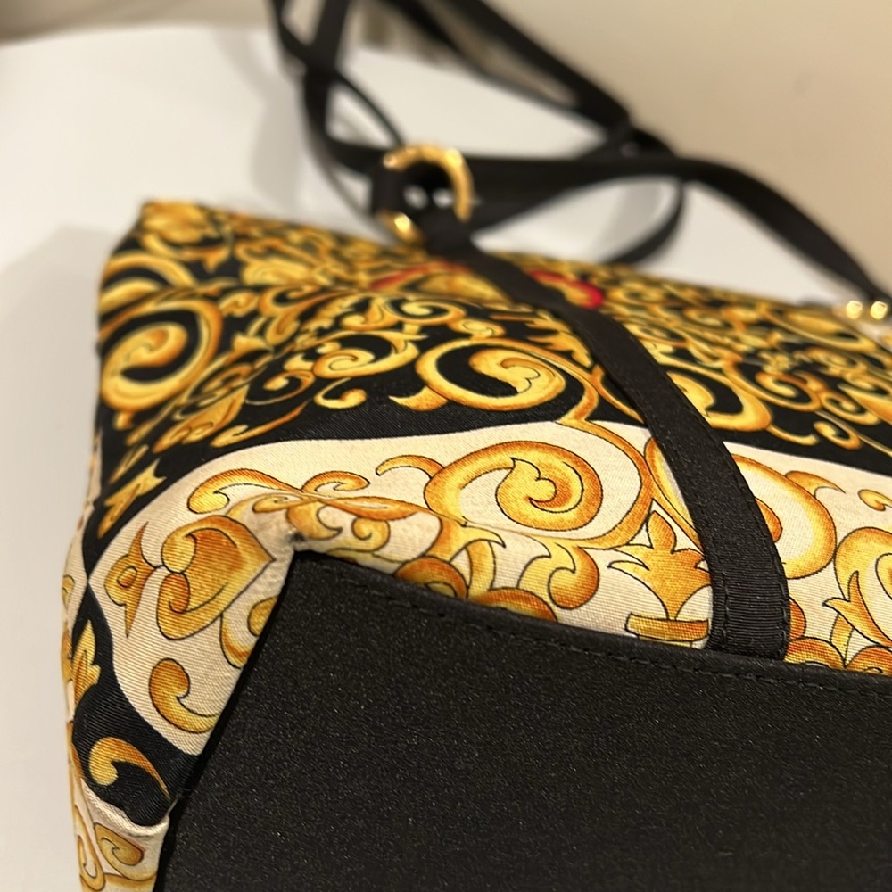 Versace Baroque Fabric Tote Bag EUC - Picture 15 of 15
